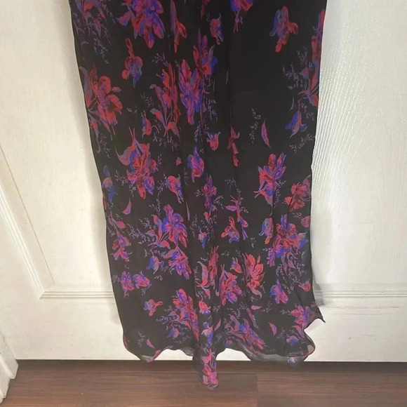 Rag & Bone - Mallory slip EUC long spaghetti strap dress adjustable strap floral - Picture 2 of 13